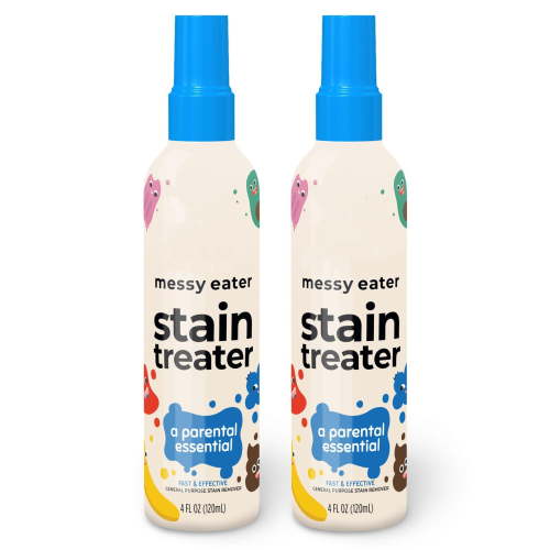 Stain Treater Spray - 4Oz Stain Remover - Newborn & Baby Essentials Stain Remover -Newborn & Oil No Dry Cleaning Food, Grease, Coffee Off Laundry, Underwear, Fabric,2Pcs