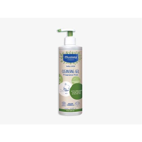 Certified Organic Cleansing Gel with Olive Oil and Aloe | Mustela USA