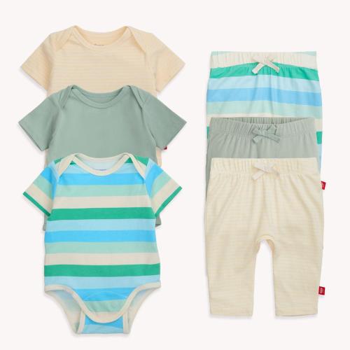 mighty little sprout cloudstretch™ magnetic bodysuit + pants | 6 set – Magnetic Me