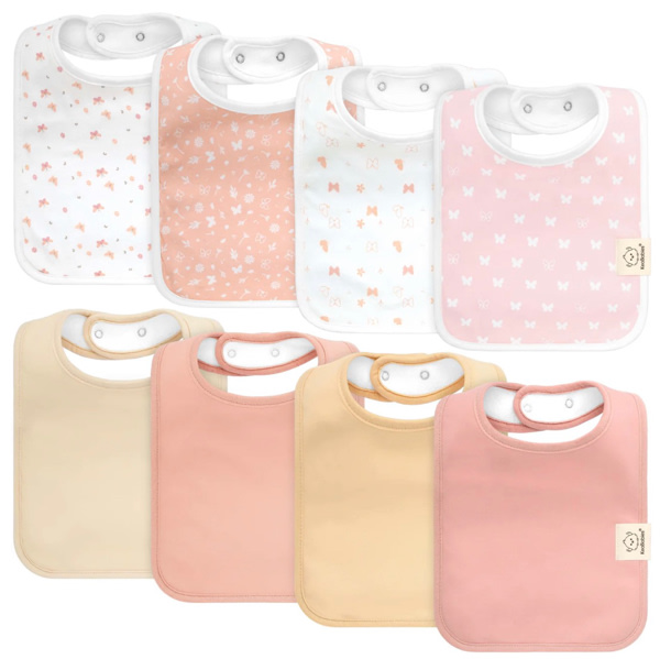 8-Pack Coast Drool Bibs