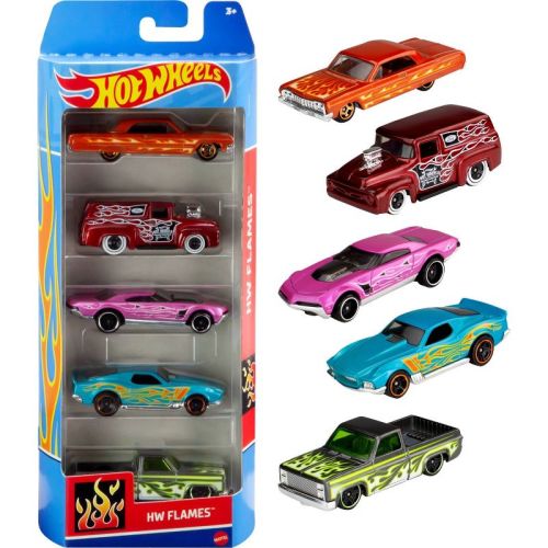 Hot Wheels Diecast Cars - 5pk (colors May Vary)