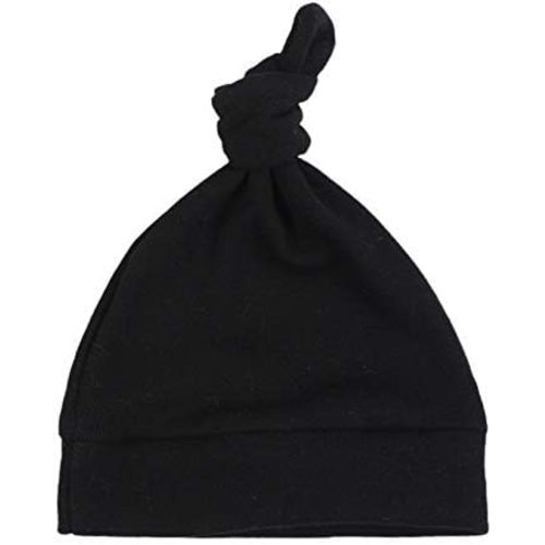 JANGANNSA Newborn Baby Hat Infant Baby Boys Beanie Top Knot Stretchy Hats for Girls 100% Organic Cotton