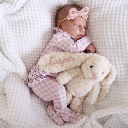 Embroidered Cuddle Plush Friends | Bentley Bunny