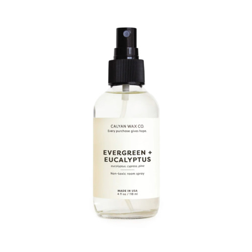 4 Oz. Non-Toxic Room Spray | Evergreen + Eucalyptus | Made in the USA – Calyan Wax Co.