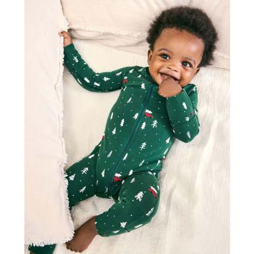 Baby Holiday 2-Way Zip Sleeper in HannaSoft™ | Hanna Andersson