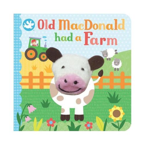 Old Macdonald Had a Farm Finger Puppet Book - by Cottage Door (Hardcover)