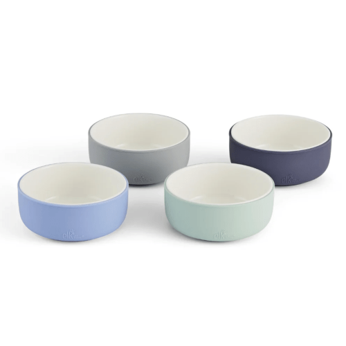 Porcelain Bowl with Silicone Sleeves