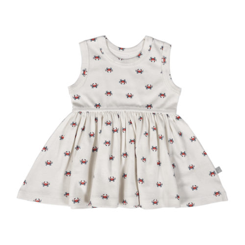 Baby and Toddler Sun Dress - Sun | 100% Organic - Finn + Emma