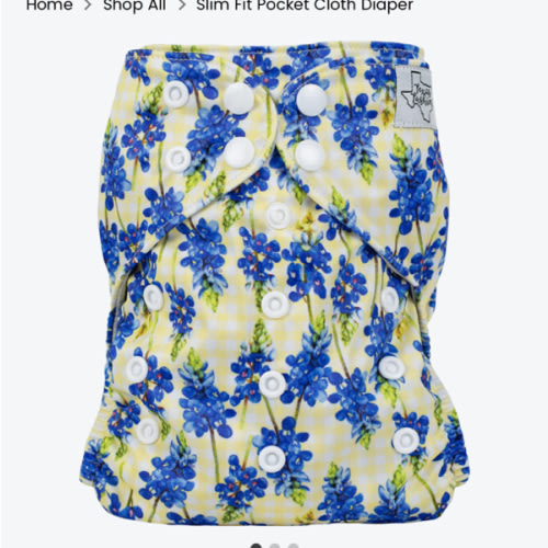 Slim Fit Pocket Cloth Diaper