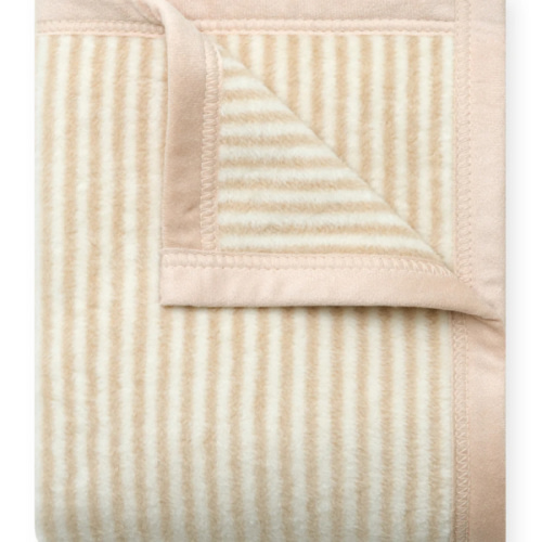 Sweet Pea Stripe Oak Mini Blanket - Chappywrap