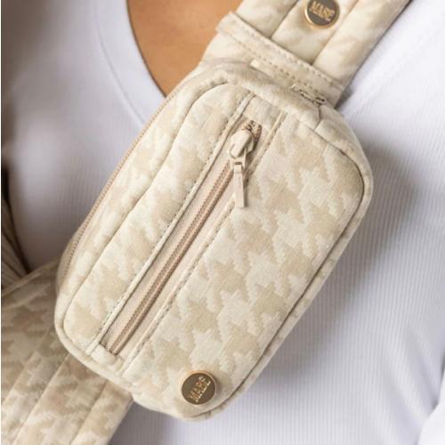 The Monarch Accessory Bag - Houndstooth – Mabē