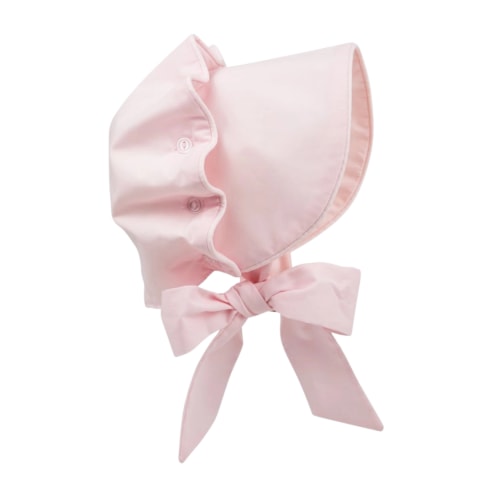 Olivia Pink Baby Bonnet – The Honey Hole