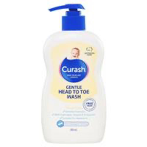 Buy Curash Gentle Head To Toe Wash 400ml Online at Chemist Warehouse®