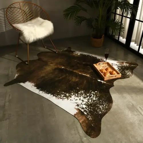 Rug Cowhide Rug - Temu