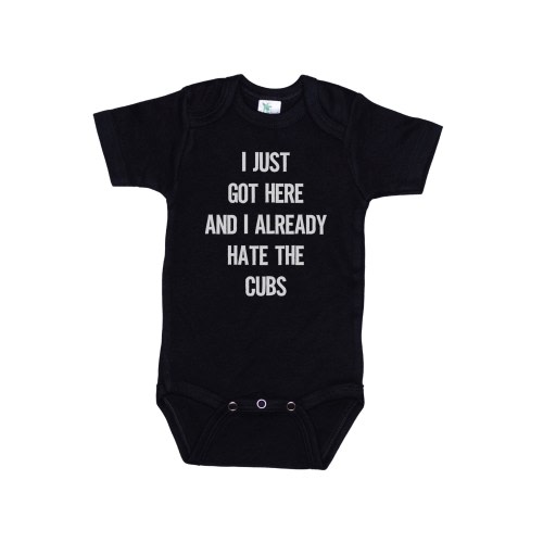 Cardinals Onesie®, I Just Got Here And I Already Hate The Cubs, Baby Cardinals Outfit, St. Louis Onesie®, St. Louis Baseball, Rivals