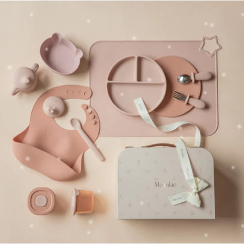 First Bites Gift Set (Blush/Muted)