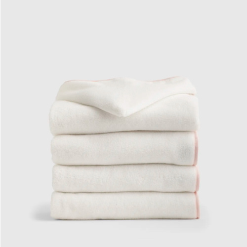Organic Turkish Cotton Toddler Hooded Towel Set 4-Pack