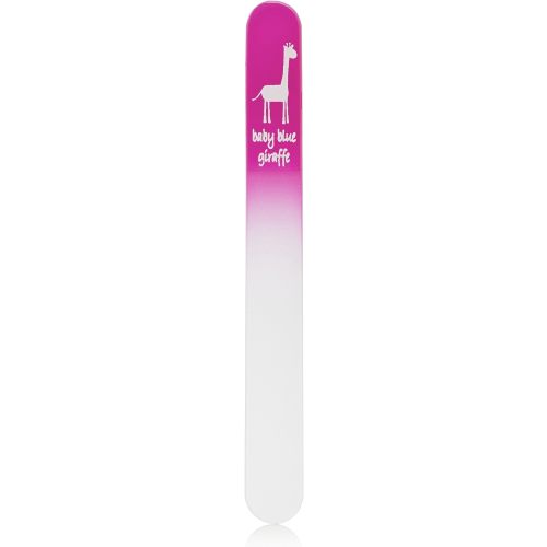 Baby Nail File, Safe Alternative for Nail Clippers, Must-Have Baby Essentials, Ideal Gift for Any Occasion Including Baby Shower, Pink - Baby Blue Giraffe