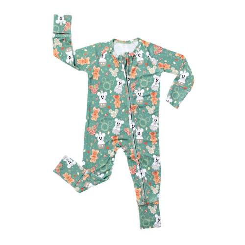 Christmas Magic Zipper Romper
