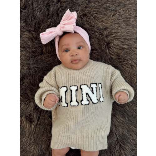 Mini Knit Sweater, Cocoa