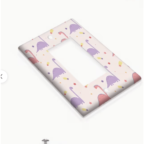 Dinosaur swtich plate cover