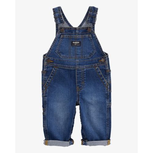 Baby Stretch Denim Classic Overalls - Dark Wash - OshKosh | Carter's
