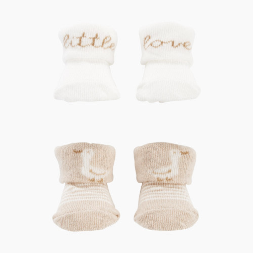 Carter's 2-Pack Booties - Cream, Nb
