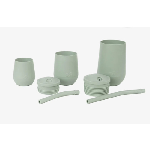 Developmental Cup Set by ezpz / Cup & Straw Training Set for Toddlers