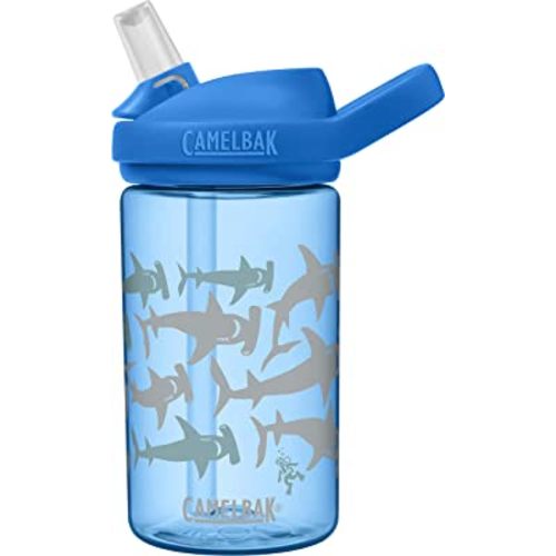 CamelBak eddy+ 14oz Kids Water Bottle with Tritan Renew – Straw Top, Leak-Proof When Closed