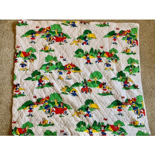 Vintage Disney Character Baby Blanket Changing Pad Cover Mattress Pad Cover Baby Blanket Unisex Baby Blanket Vintage Baby Disney Baby Gift