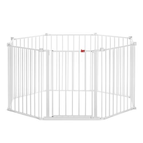 Regalo 2-in-1 Super Wide Metal Pet Gate and Playard, 2" L X 192" W X 28" H