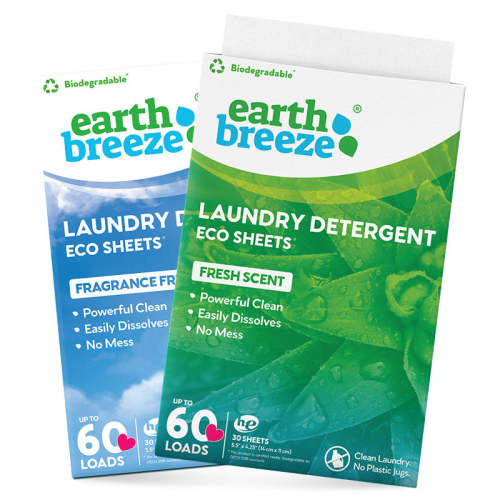 Laundry Detergent  Eco Sheets - 60 Loads