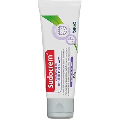 SUDOCREM - Healing Cream | Soothes & Protects Against Nappy Rash | 100g