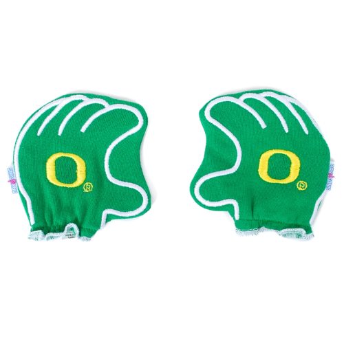 Infant Green Day1fans Mighty Oregon Fan Mitts Yellow O Newborn (4-18 months)