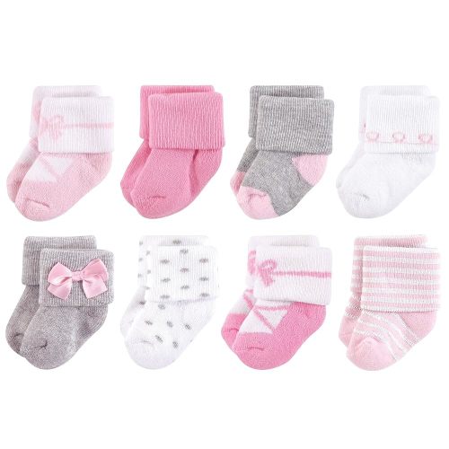 Little Treasure Baby Girls' Newborn Socks