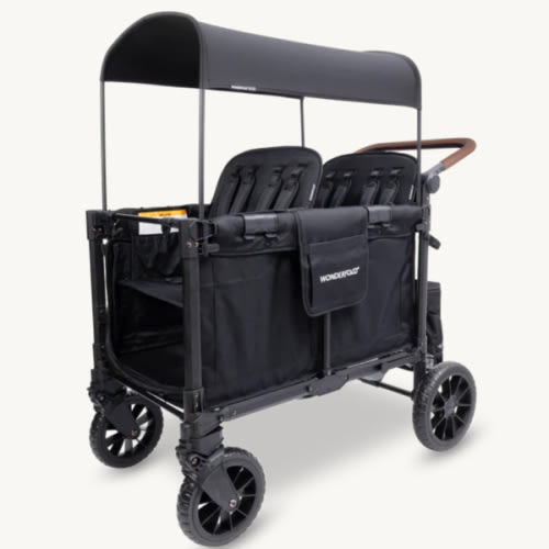 W4 Luxe Pro Quad Stroller Wagon | 4-Seater Kid's Wagon – WONDERFOLD