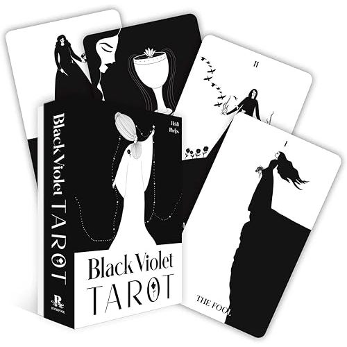 Black Violet Tarot (Rockpool Tarot) Cards – June 4, 2024