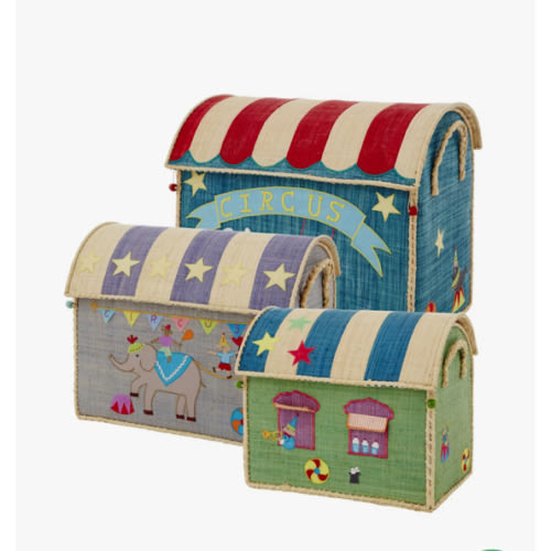 Rice Basket 3-Pcs, Circus from RICE | RoyalDesign