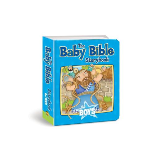 The Baby Bible Storybook For Boys - By Robin Currie (board Book)