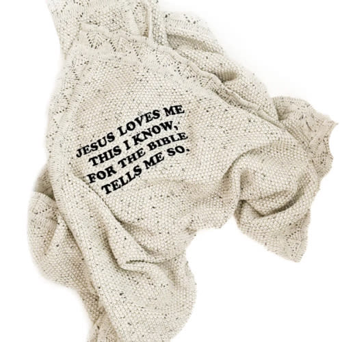 Jesus Loves Me This I Know Knit Blanket – OUR HOUSE ABOVE