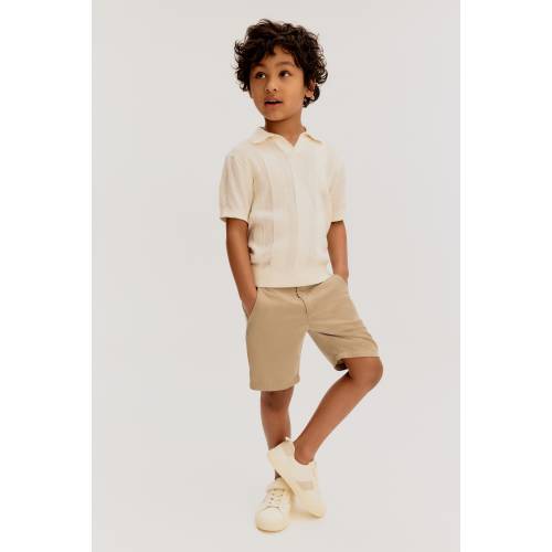 COTTON CHINO SHORTS