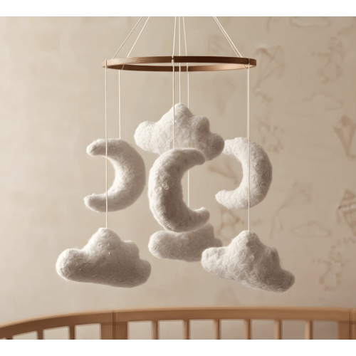 Marshmallow Sky - Baby Mobile & Arm