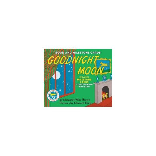 Goodnight Moon Board Book With Milestone Cards - By Margaret Wise Brown ( Board Book )