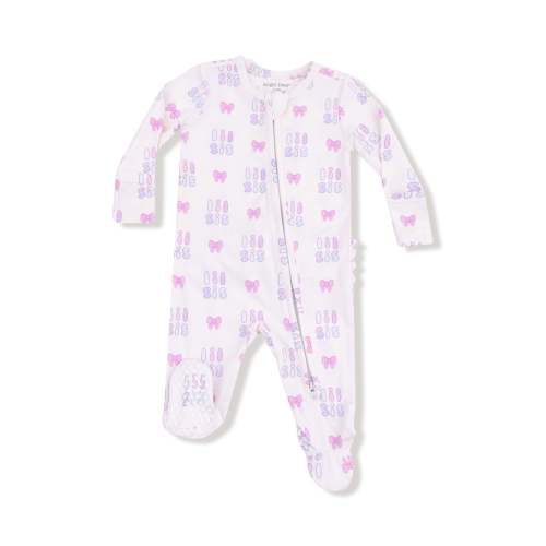 2 Way Zipper Ruffle Back Footie – Angel Dear