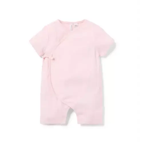 Baby Pointelle Wrap Romper
