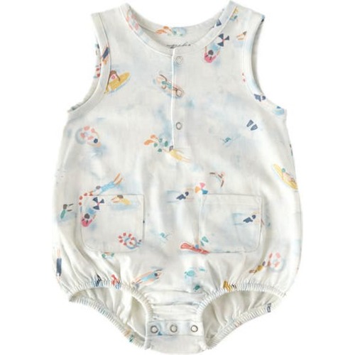 Sleeveless Organic Cotton Bodysuit, 0-3M