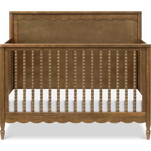 Ambrosia 4-in-1 Convertible Crib in Natural Walnut