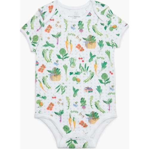 The Short Sleeve Onesie, Farmer's Market - Hill House Home | Maisonette