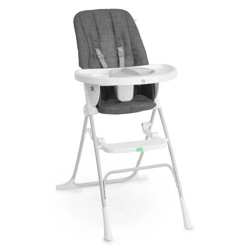 Ingenuity Sun Valley Compact Folding High Chair – Sleek Gray