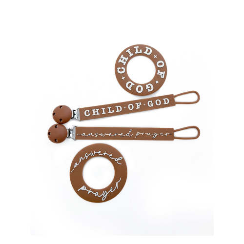Silicone Pacifier Clip – OUR HOUSE ABOVE